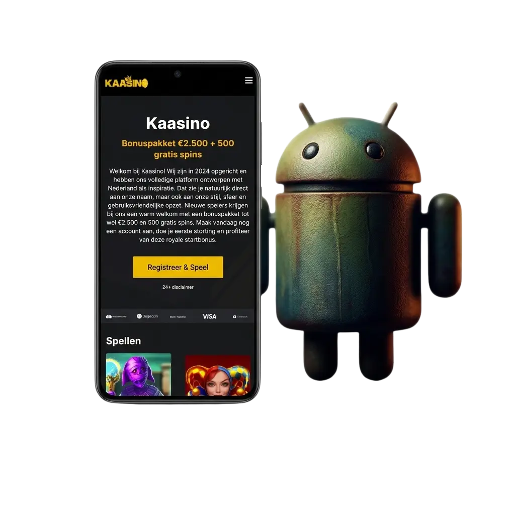 Kaasino Android-app APK downloaden en installeren op Android 6.0 of hoger