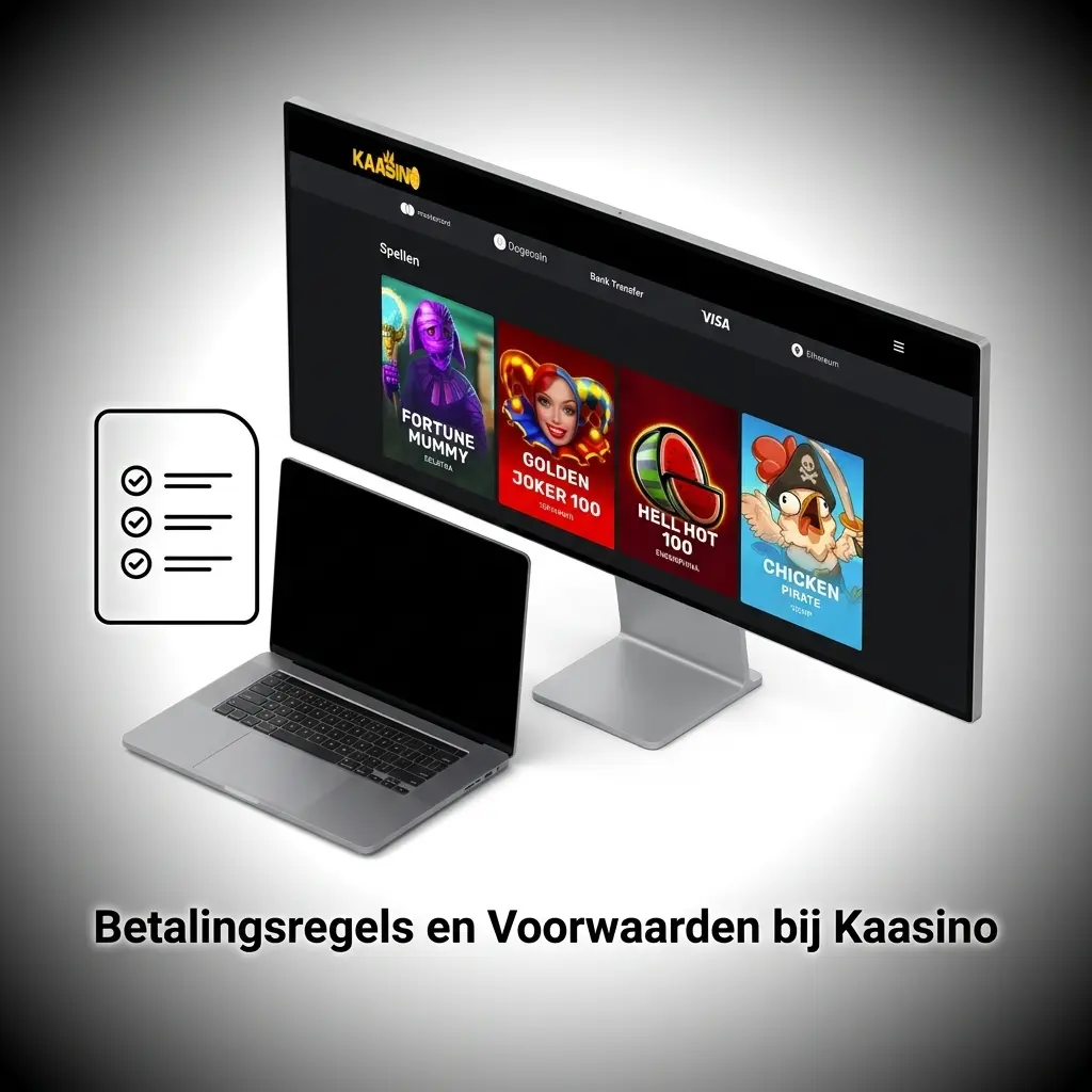 Betalingsregels en voorwaarden bij Kaasino voor stortingen en opnames in Nederland