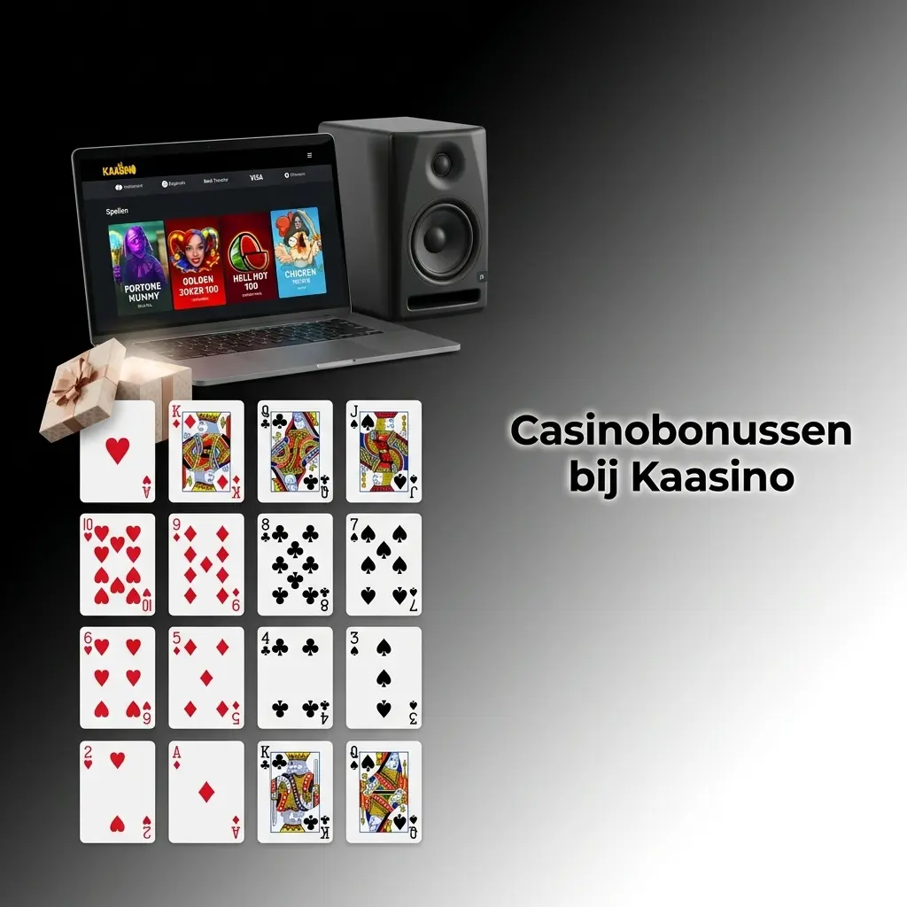 Overzicht van casinobonussen bij Kaasino voor Nederlandse spelers met voorwaarden per spelcategorie