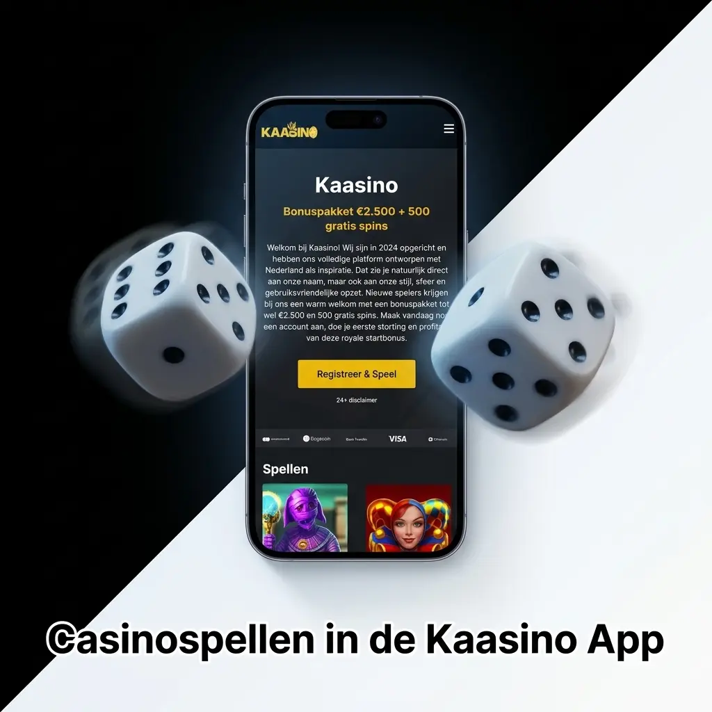 Kaasino app casinospellen zoals Book of Dead, Sweet Bonanza en Lightning Roulette op mobiel