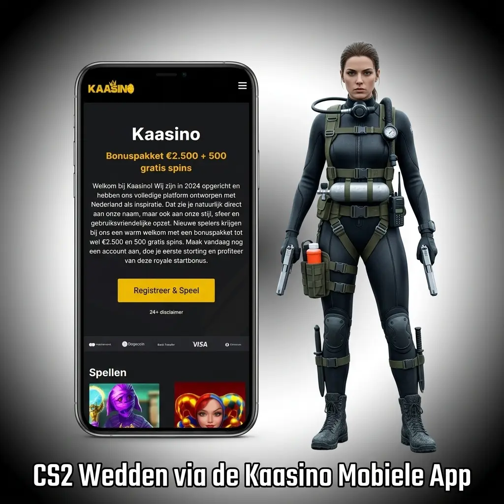 Kaasino mobiele app voor CS2 wedden: download, log in en plaats eenvoudig je weddenschap op eSports