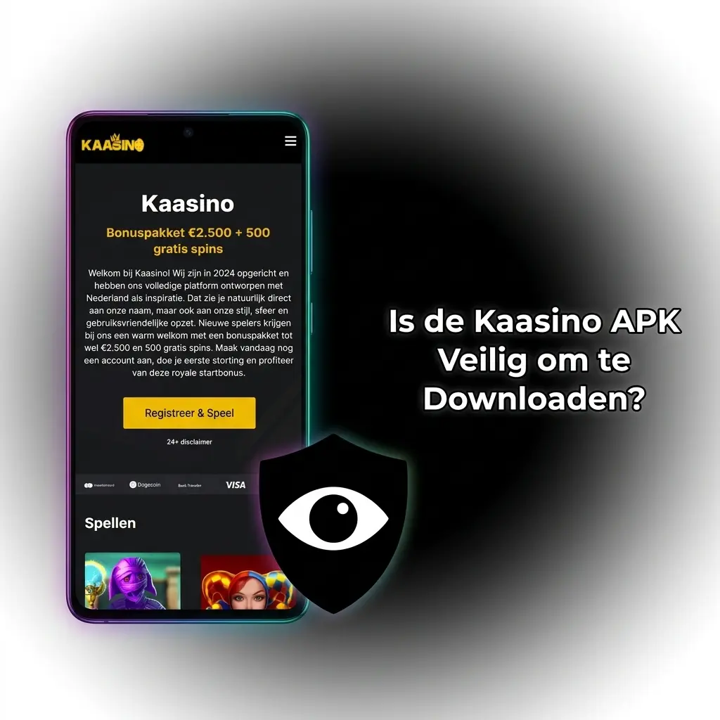 Kaasino APK veilig downloaden met SSL-beveiliging en Nederlandse gokvergunning