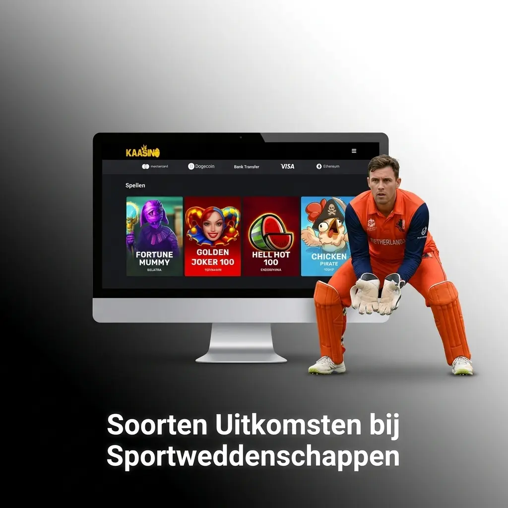 Overzicht van soorten uitkomsten bij sportweddenschappen in Nederland met regels en winkansen