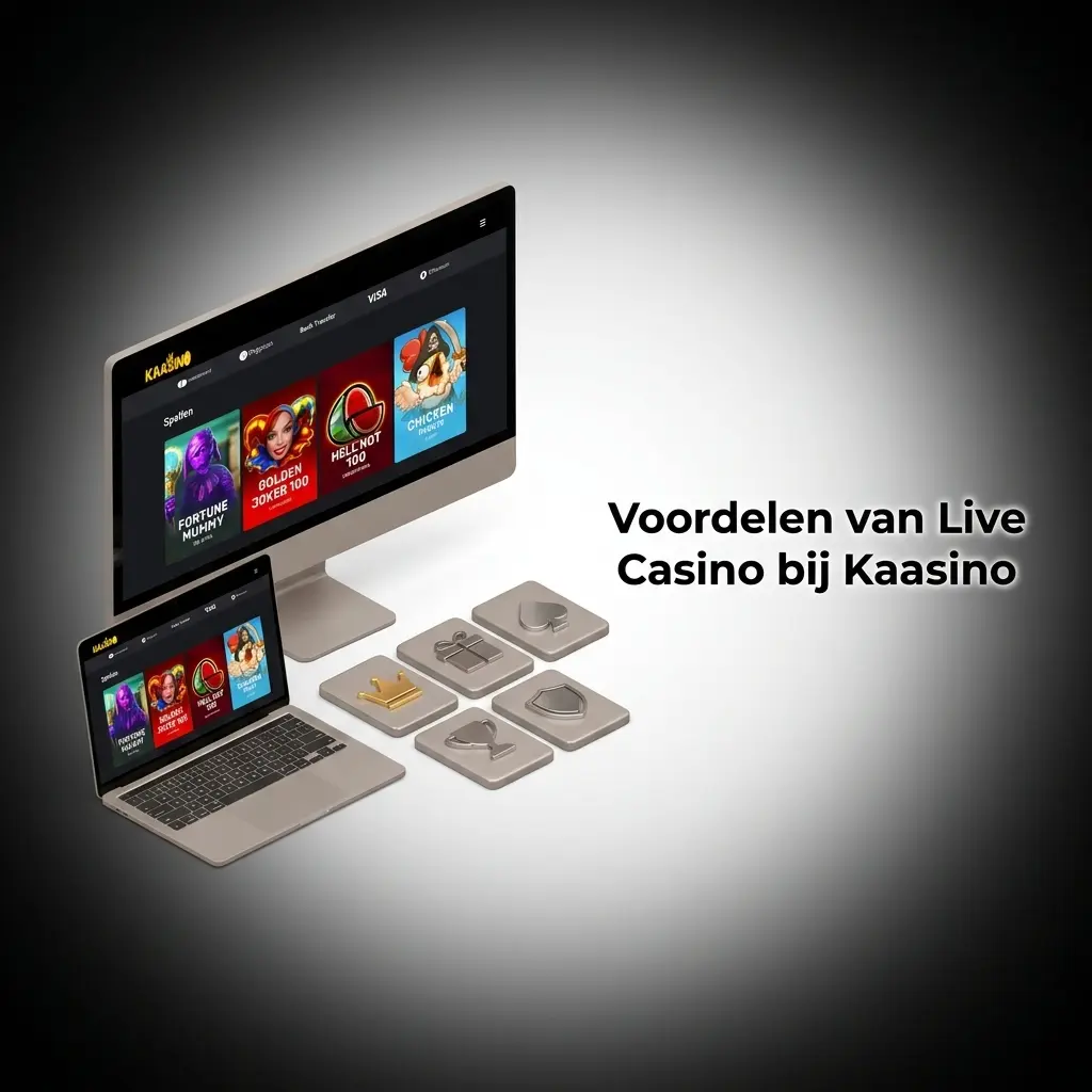 Live casino bij Kaasino met echte dealers, transparante uitkomsten en flexibele inzetlimieten op mobiel