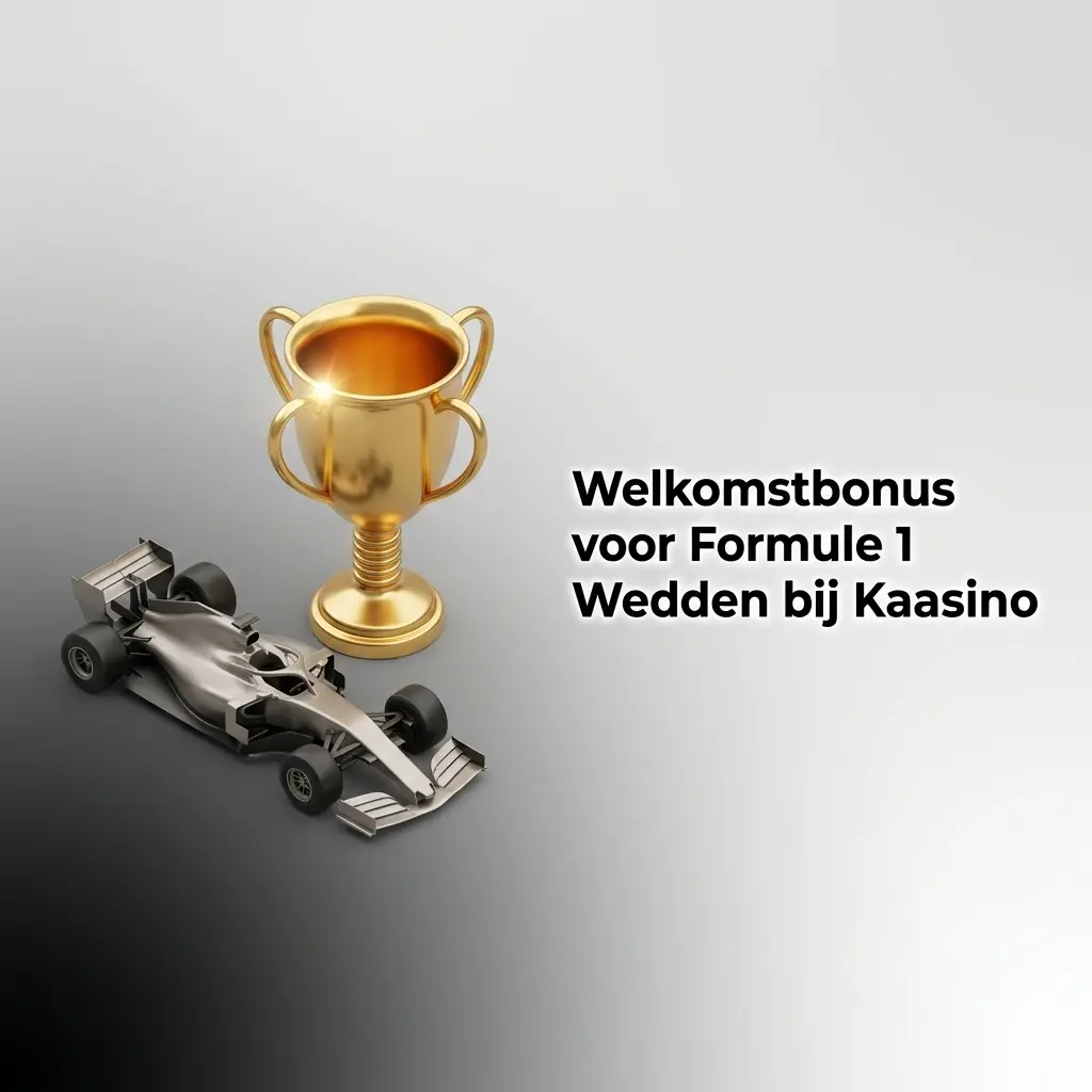 Kaasino welkomstbonus voor Formule 1 weddenschappen op eerste storting met omzetvereisten