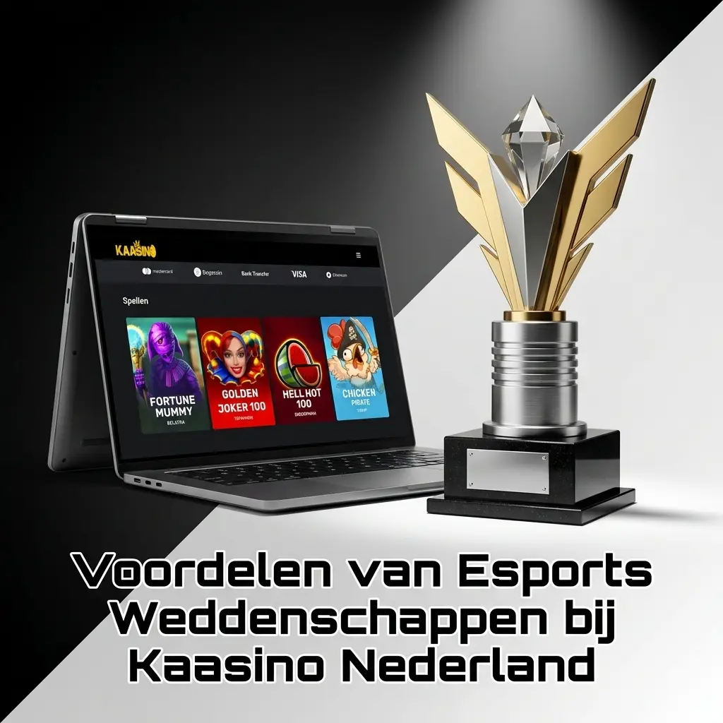 Voordelen van esports weddenschappen bij Kaasino Nederland met bonus, iDEAL, 24/7 service en mobiele app