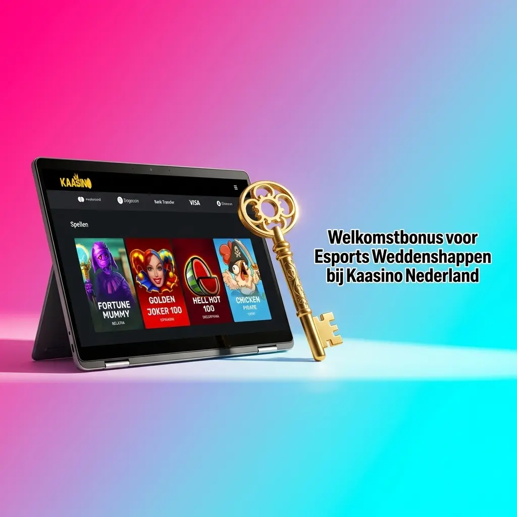 Kaasino Nederland welkomstbonus: 100% match tot €200 en 250 gratis spins voor esports weddenschappen