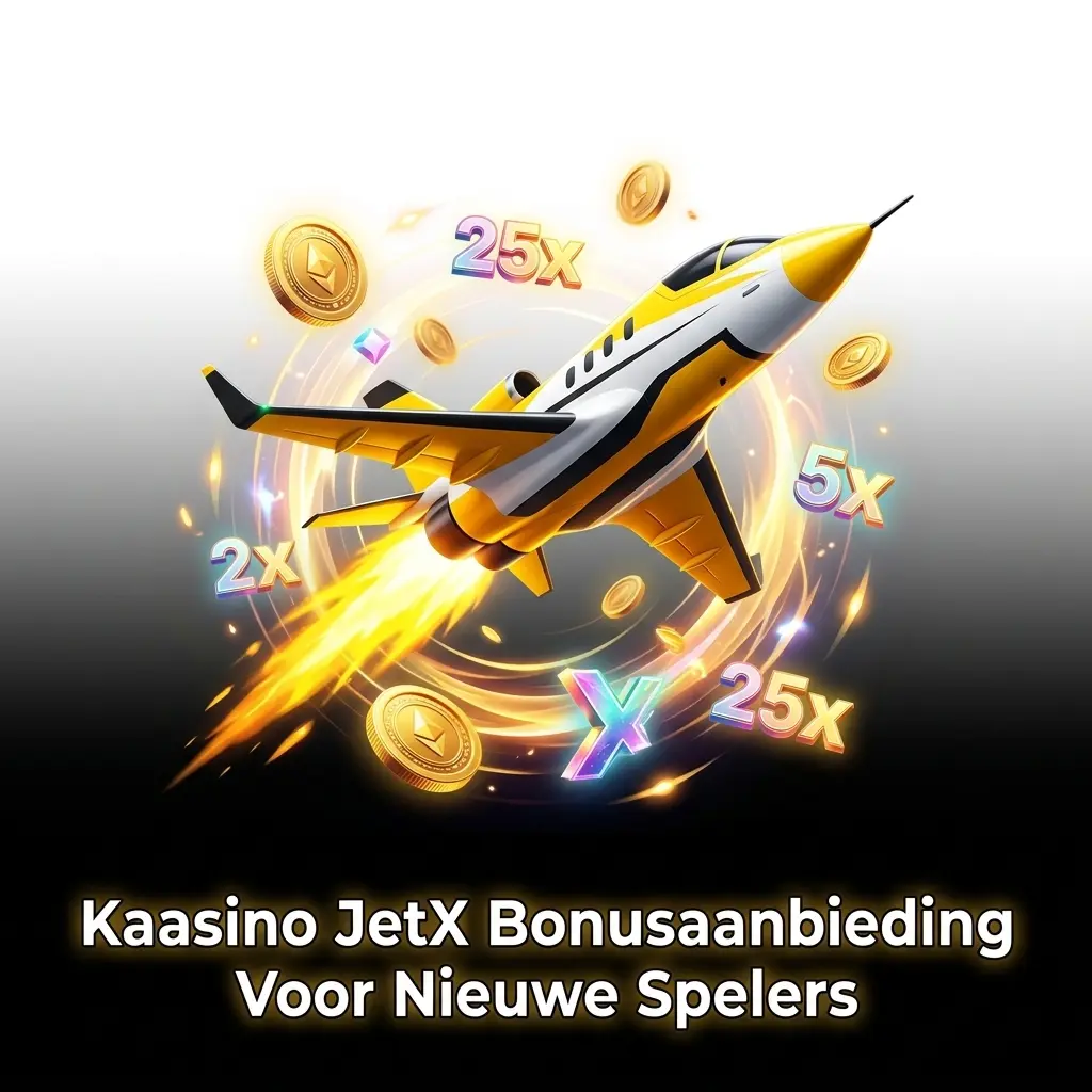Kaasino JetX bonusaanbieding: 100% stortingsbonus tot 200 EUR plus 250 gratis spins voor nieuwe spelers.