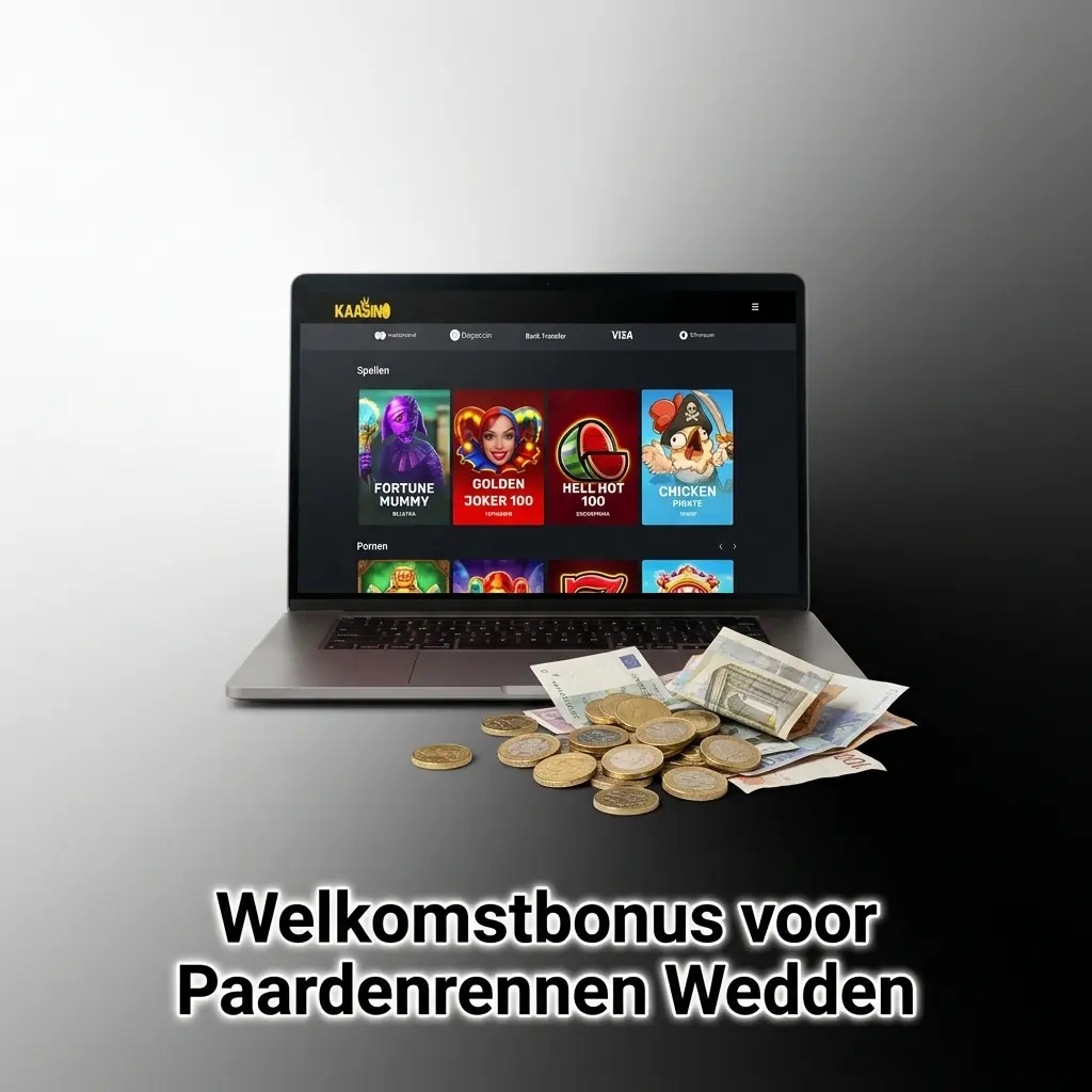 Kaasino welkomstbonus tot €200 en 250 gratis spins voor paardenrennen wedden, inclusief Kentucky Derby en Royal Ascot 2026