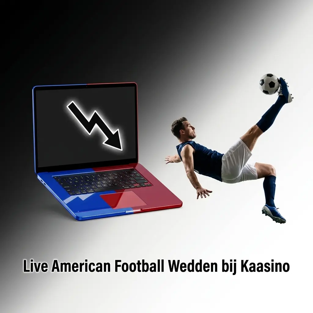 Live wedden op American football bij Kaasino tijdens NFL en NCAA wedstrijden met actuele quoteringen en statistieken