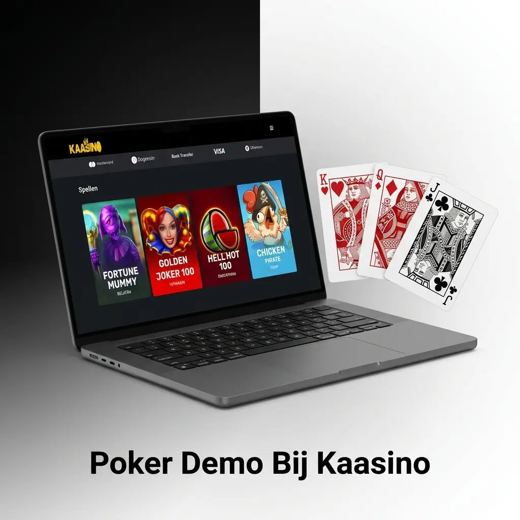 Poker demo bij Kaasino: oefen gratis met Texas Hold'em, Three Card Poker en Video Poker zonder financieel risico.